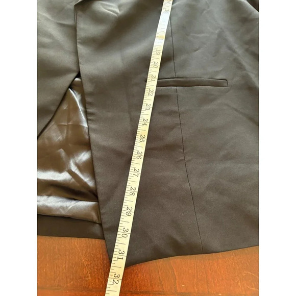 Torrid NWT Studio Refined Crepe Shawl Collar Blazer Black Size 3X or Size 22-24 - Picture 11 of 13